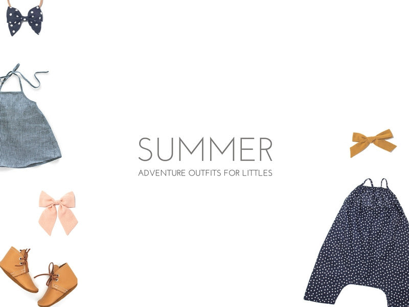 Summer Adventure Outfits for Littles