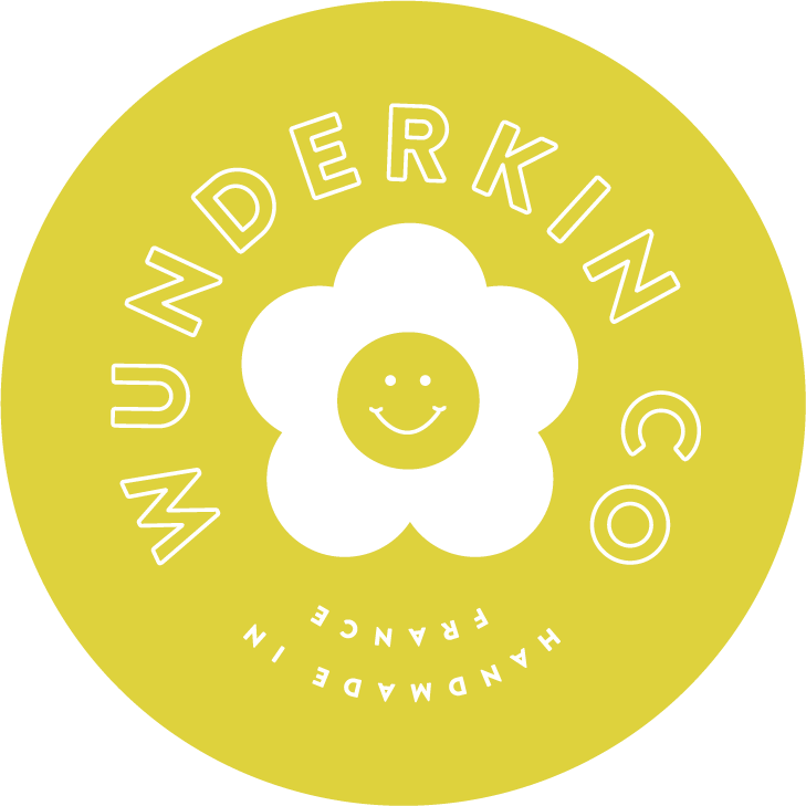 logo of Wunderkin Co. hair accessories for your little free spirit ✨